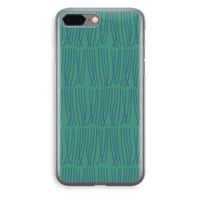 Swirls: iPhone 8 Plus Transparant Hoesje