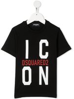 DSQUARED2 KIDS t-shirt à imprimé Icon - Noir