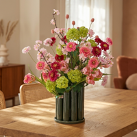 Kunstboeket Joyce Lagos 65 cm in Twisted Tubevaas