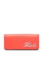 Karl Lagerfeld portefeuille continental K/Autograph - Rouge