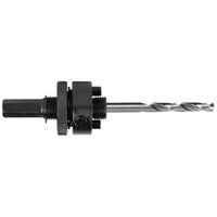 Gatzaaghouder Mandrex Standaard "Quick Turn-Lock" + HSS Centreerboor zeskant 11 32 tot 210mm