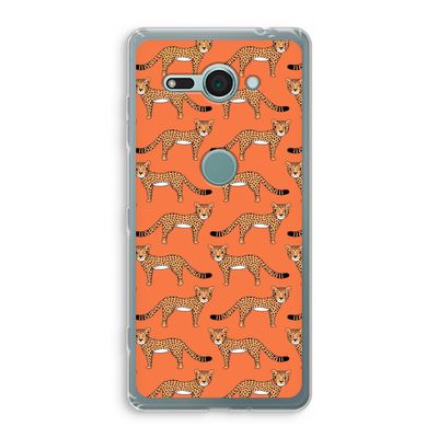 Cheetah: Sony Xperia XZ2 Compact Transparant Hoesje