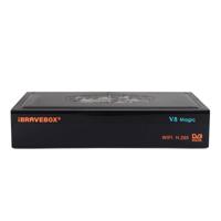 iBRAVEBOX V8 MAGIC digitale satelliet Finder signaalmeter steun H.265+DVB-S/S2 & IPTV