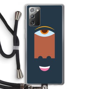 Mono M: Samsung Galaxy Note 20 / Note 20 5G Transparant Hoesje met koord