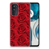 Motorola Moto G52/G82 TPU Case Red Roses