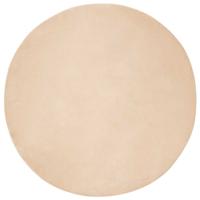 Nep Konijnenbont Tapijt Olite Beige Ø 200 cm Polyester