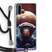 Voyager: Huawei P30 Transparant Hoesje met koord