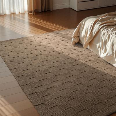 Wollen Vloerkleed Scala - Taupe 300x200cm - Wol - Dekbed-Discounter.nl