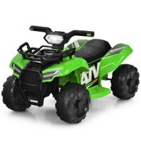 6 V Elektrische Kinderquad Mini Elektrische Quad met Muziek Claxon en LED-Koplamp Kinderquad 2 km/h voor Peuters Vanaf 18 Maanden