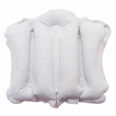 Opblaasbaar badkussen | PVC badkussen met badstofvoering | 51 X 38 x 5 cm | PR45982