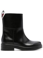 Tommy Hilfiger bottines Cool en cuir - Noir - thumbnail