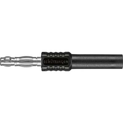 Schützinger BRST 7922 Ni / SW Brugstekker Stekker Zwart 1 stuk(s) Piece