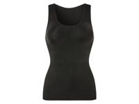 esmara Dames Soft-Shaping top (L (44/46), Zwart)
