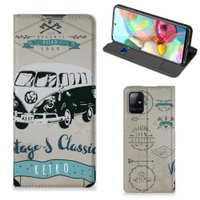Samsung Galaxy A71 Stand Case Retro VW Bus - thumbnail