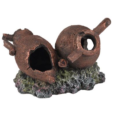 Aquarium Vasa kruiken - 16 x 12 x 10,5 cm 16 x 12 x 10.5 cm Flamingo Bruin Aquarium Vasa kruiken - 16 x 12 x 10,5 cm 16 x 12 x 10.5 cm Flamingo Bruin