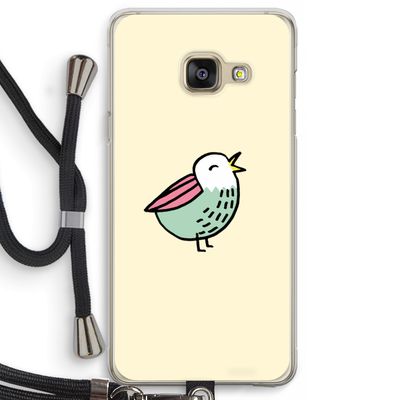 Birdy: Samsung Galaxy A3 (2016) Transparant Hoesje met koord