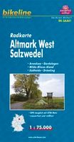 Fietskaart SAA01 Bikeline Radkarte Altmark West - Salzwedel | Esterbau