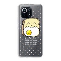 Sleep All Day: Xiaomi Mi 11 Transparant Hoesje