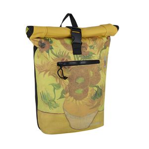 New Rebels Mart Art New York Zonnebloem 19L Rugzak Rolltop Waterafstotend