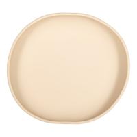 Bord siliconen beige 1 Stuks