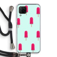 Waterijsje: Huawei P40 Lite Transparant Hoesje met koord