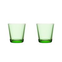 IITTALA - Kartio - Glas 0,21l Appelgroen set/2