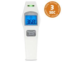 Alecto BC-37 - Voorhoofdthermometer, infrarood, wit
