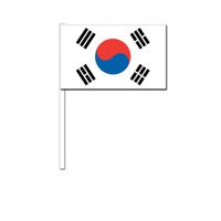 Handvlag Zuid Korea 12 x 24 cm - thumbnail