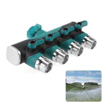 4 in 1 multifunctionele tuin water sprinklers gazon irrigatie ventiel water verdelen controller waterpijp shunt