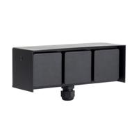 Buiten Wandstopcontact 3 Zwart