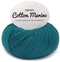 Drops Cotton Merino Uni Colour 26 Stormblauw