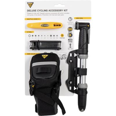 Topeak deluxe cycling accessory kit