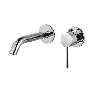 Fortifura Calvi Wastafelkraan - inbouw - met inbouwdeel - chroom SW377814