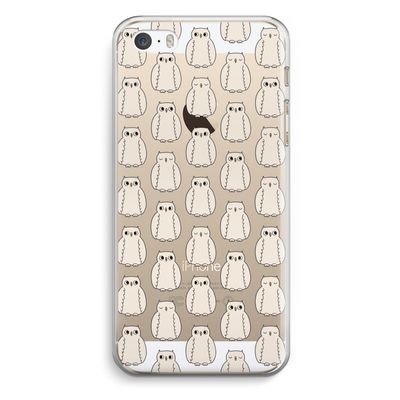 Uilen: iPhone 5 / 5S / SE Transparant Hoesje