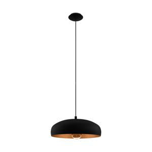 EGLO Mogano 1 Hanglamp - E27 - Ø 40 cm - Zwart/Koper