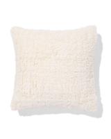 HEMA Kussenhoes 40x40cm teddy wit (wit)