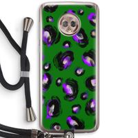 Green Cheetah: Motorola Moto G6 Transparant Hoesje met koord