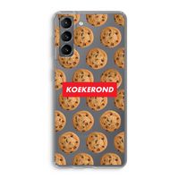 Koekerond: Samsung Galaxy S21 Transparant Hoesje