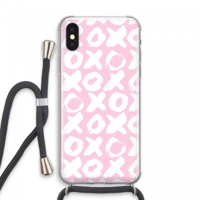 XOXO: iPhone XS Max Transparant Hoesje met koord