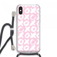 XOXO: iPhone XS Max Transparant Hoesje met koord