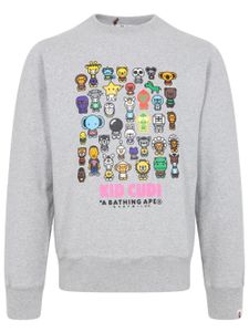 A BATHING APE® x Kid Cudi sweat Baby Milo - Gris