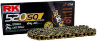 RK Chains 520 so 114 c gold/gold open
