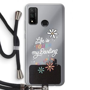 Tough Life: Huawei P Smart (2020) Transparant Hoesje met koord