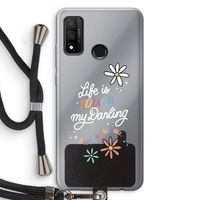 Tough Life: Huawei P Smart (2020) Transparant Hoesje met koord