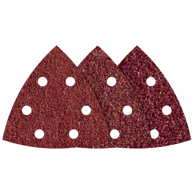 Wolfcraft Hechtschuurbladen | K60, 80, 120 | Geperforeerd | 95mm | 15 stuks - 8403000
