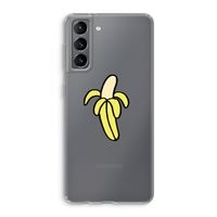 Banana: Samsung Galaxy S21 Transparant Hoesje