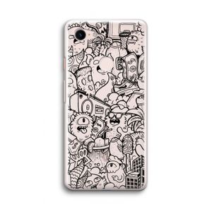 Vexx Black City : Google Pixel 3 Transparant Hoesje