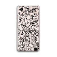 Vexx Black City : Google Pixel 3 Transparant Hoesje Vexx Black City : Google Pixel 3 Transparant Hoesje