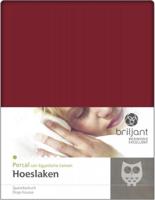 Egyptische Percal Katoen Hoeslaken Bordeaux 80 x 200 cm Egyptische Percal Katoen Hoeslaken Bordeaux 80 x 200 cm