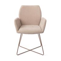 Jesper Home Misaki eetkamerstoel Sand Strand cross rose